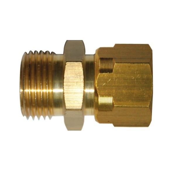 UNION TUBO-MACHO Ø.12 mm - 3/8" M PARA BICONO LATON